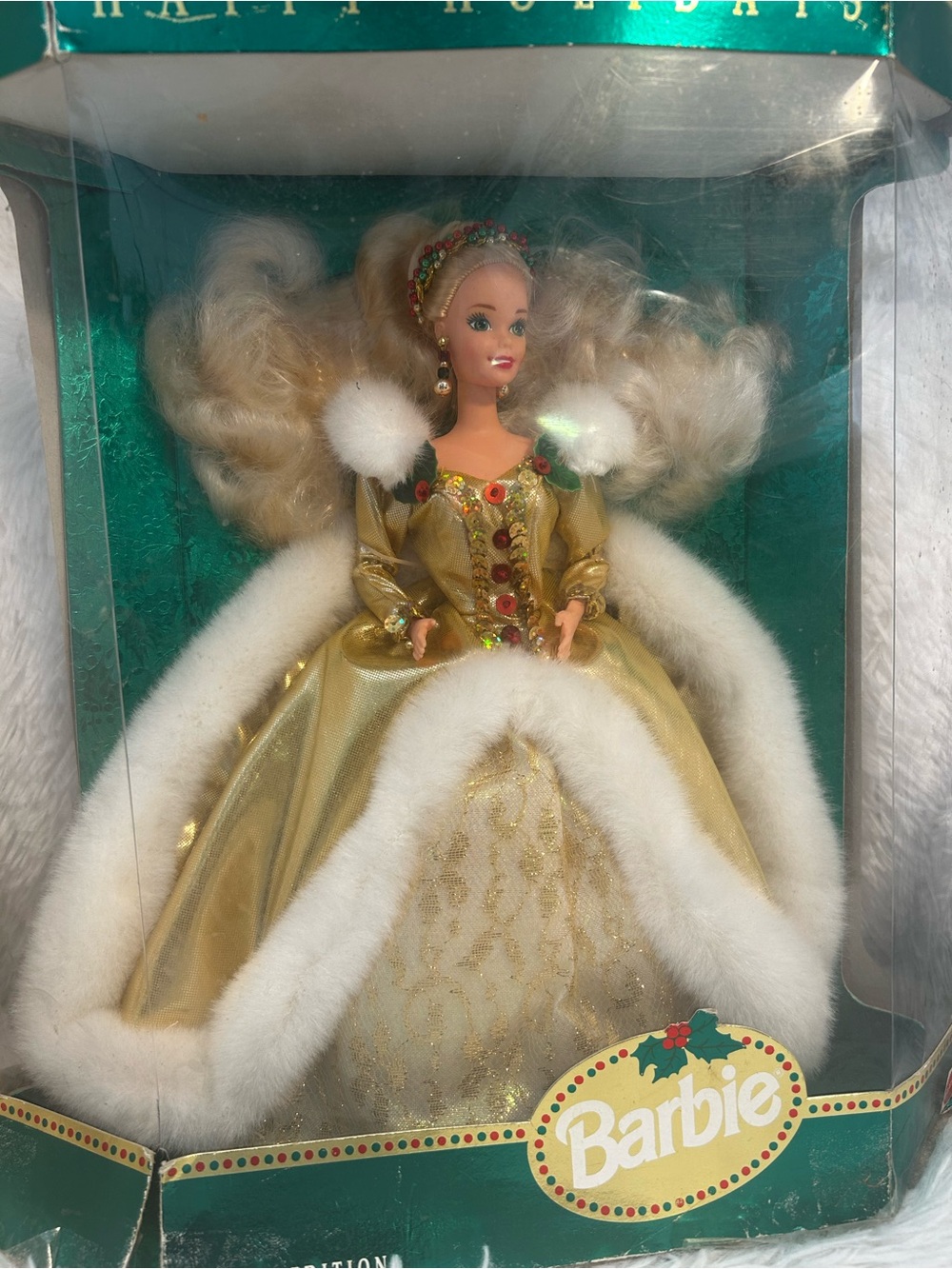 Happy Holidays Special Edition 1994 Collector Barbie Doll